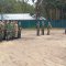 Сотрудники МЧС  провели занятия со школьниками, участвующими в военно-полевых сборах